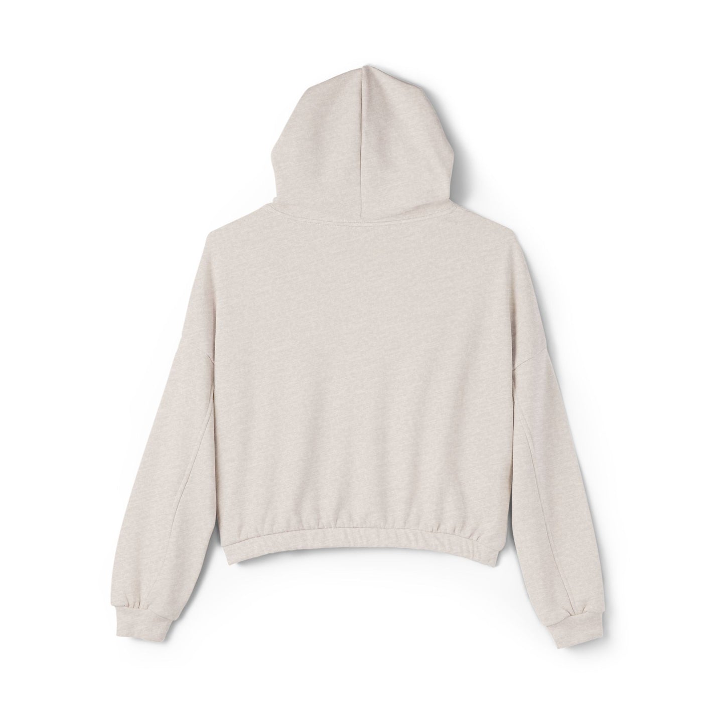 SLEEP IS NOT IN THE SYLLABUS Women's Cinched Bottom Hoodie, Cozy Loungewear, Casual Gift, Relaxation Apparel, Perfect for Rest Days