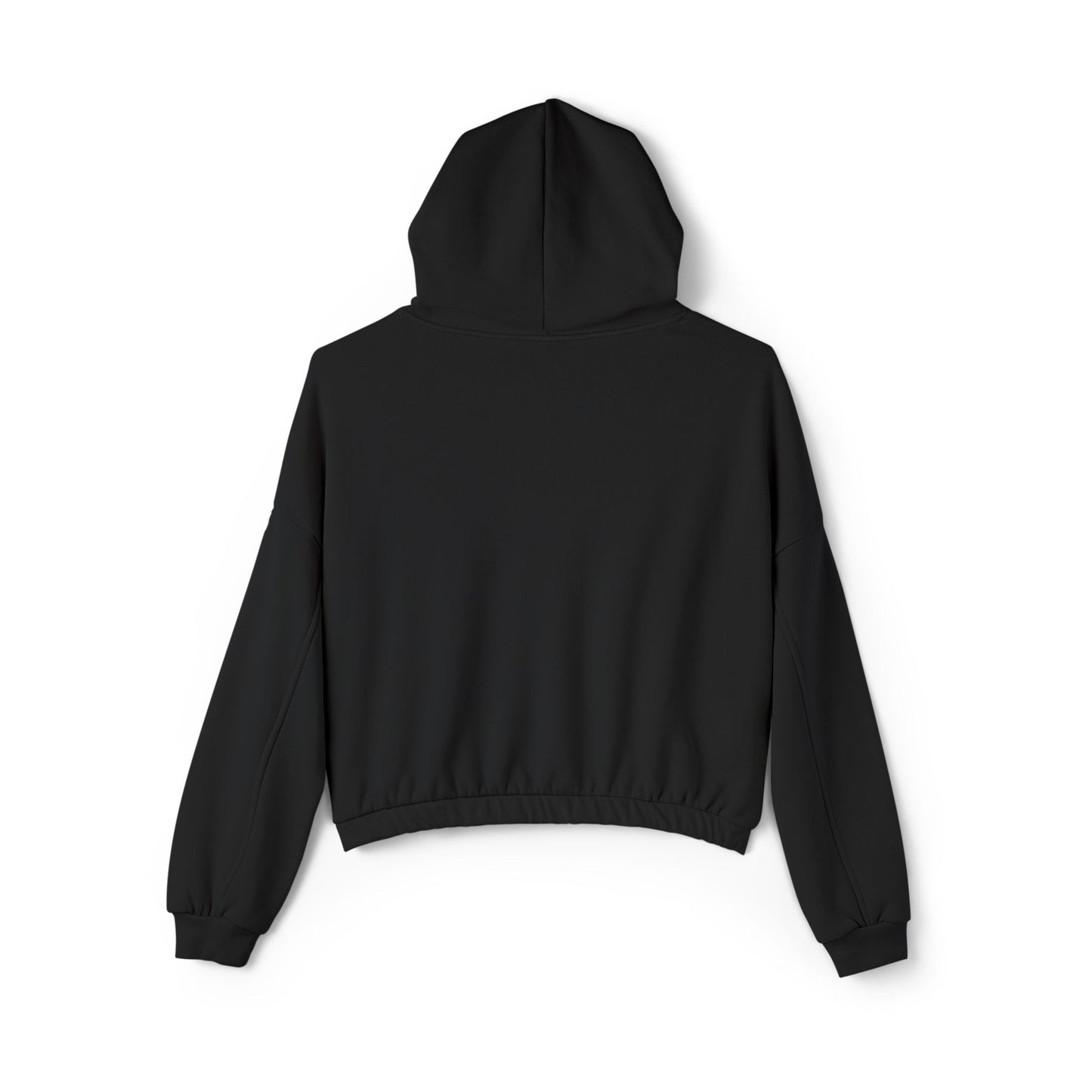 SLEEP IS NOT IN THE SYLLABUS Women's Cinched Bottom Hoodie, Cozy Loungewear, Casual Gift, Relaxation Apparel, Perfect for Rest Days