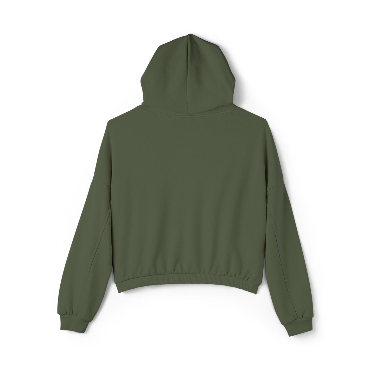 SLEEP IS NOT IN THE SYLLABUS Women's Cinched Bottom Hoodie, Cozy Loungewear, Casual Gift, Relaxation Apparel, Perfect for Rest Days