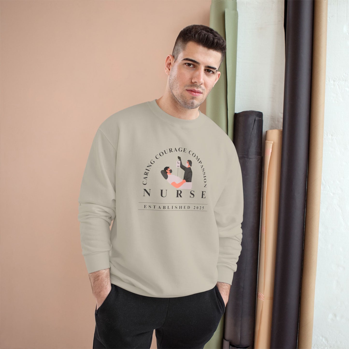 Nurse Class of 2025 Champion Sweatshirt - Graduation Gifts for Nursing Students