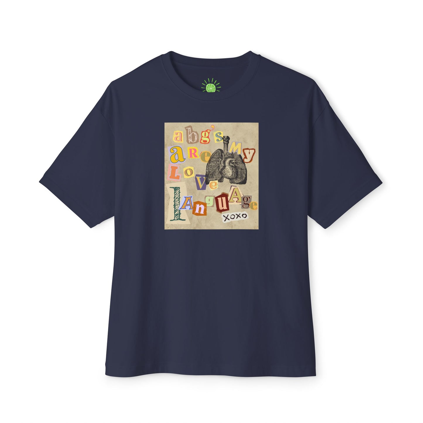 Oversized Boxy Tee 'ABGs are my Love Language' Design, Comfortable Casual Wear, Gift for Teachers, Mother's Day Tee, [...]