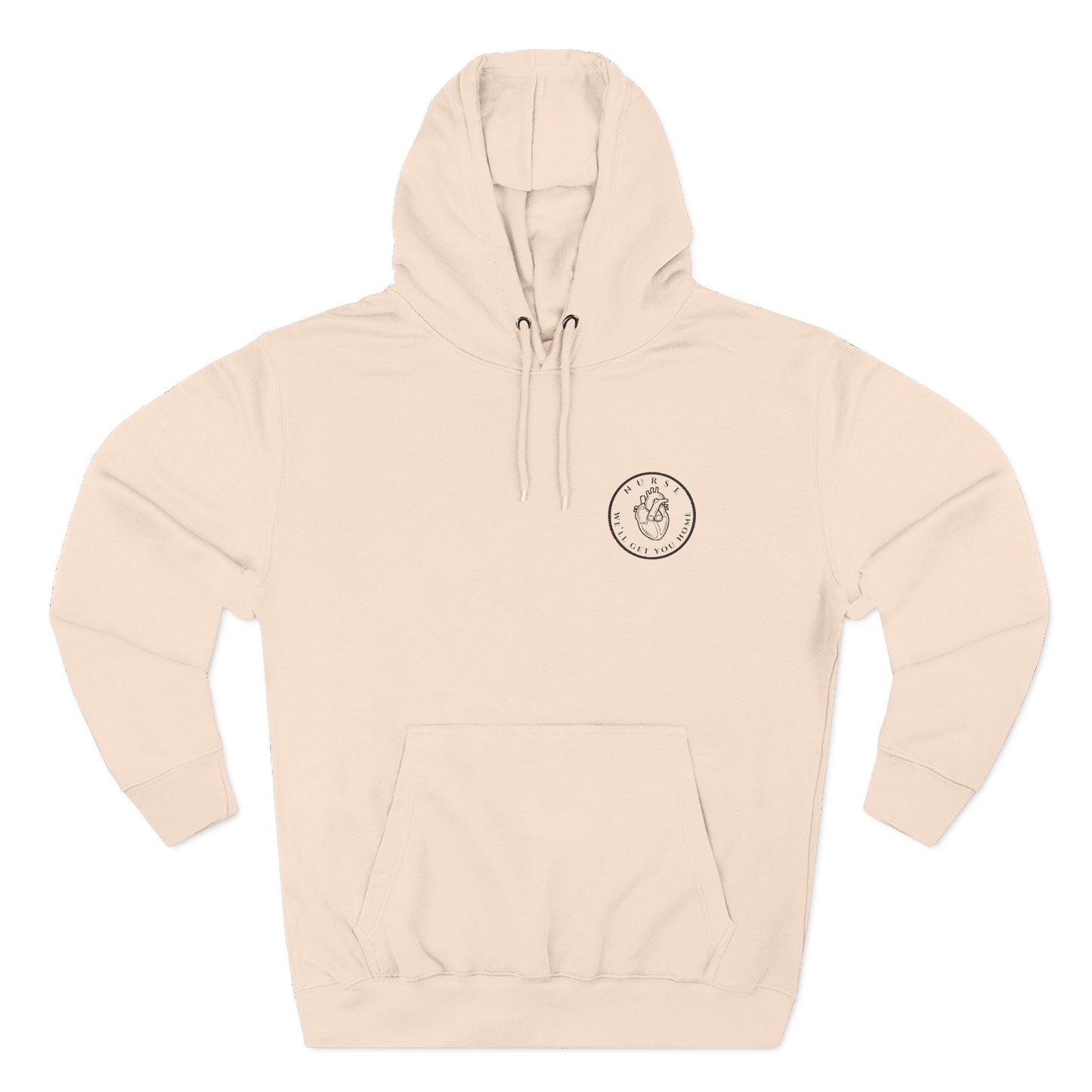 NURSE- WE'LL GET YOU HOME Cozy Three-Panel Fleece Hoodie, Comfortable Casual Wear, Winter Layering, Unisex Gift for Him and Her, Ideal for Cozy Nights and [...]