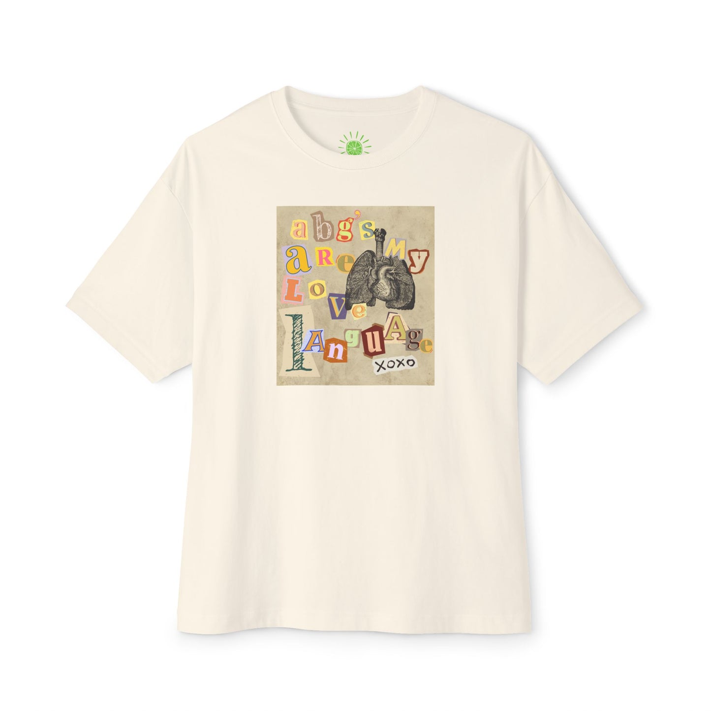 Oversized Boxy Tee 'ABGs are my Love Language' Design, Comfortable Casual Wear, Gift for Teachers, Mother's Day Tee, [...]