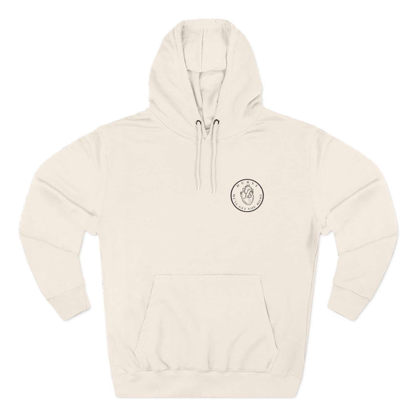 NURSE- WE'LL GET YOU HOME Cozy Three-Panel Fleece Hoodie, Comfortable Casual Wear, Winter Layering, Unisex Gift for Him and Her, Ideal for Cozy Nights and [...]