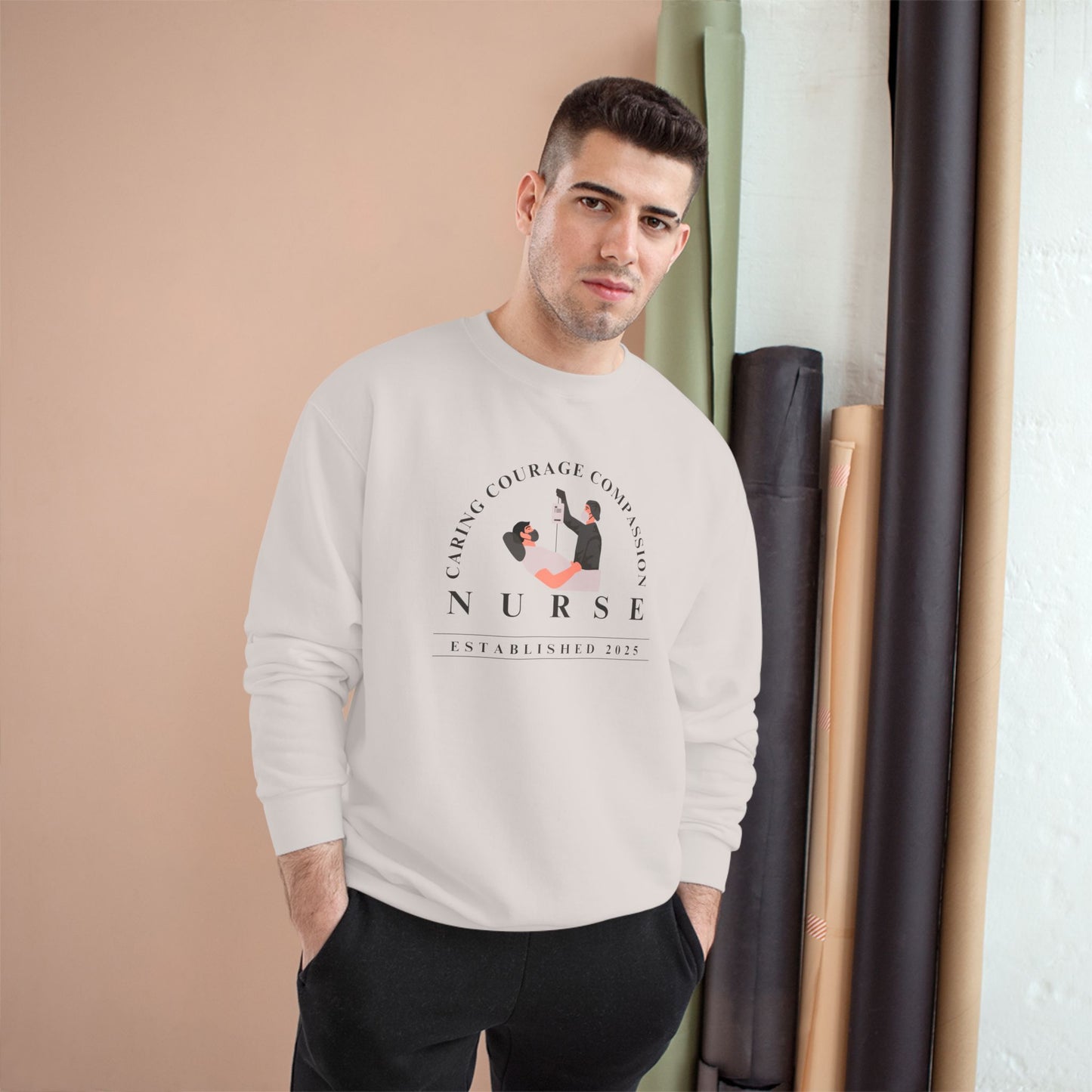 Nurse Class of 2025 Champion Sweatshirt - Graduation Gifts for Nursing Students