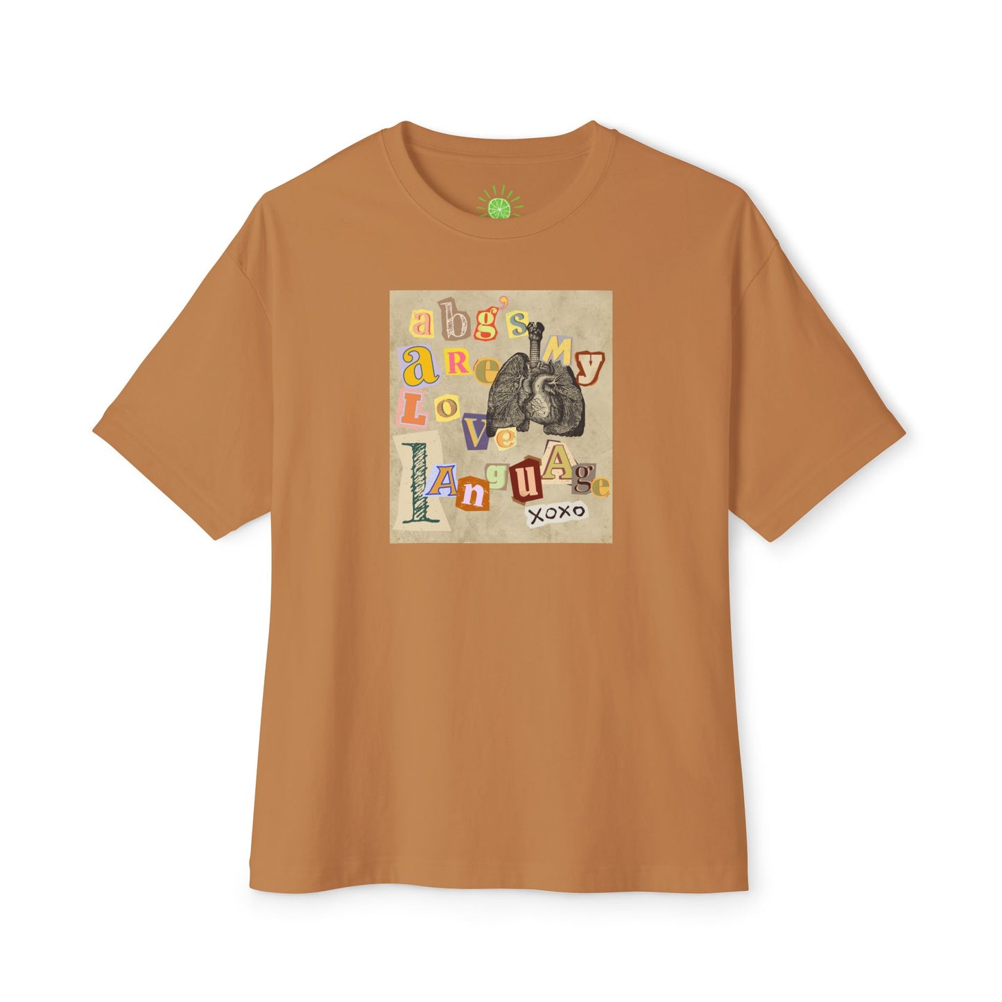 Oversized Boxy Tee 'ABGs are my Love Language' Design, Comfortable Casual Wear, Gift for Teachers, Mother's Day Tee, [...]