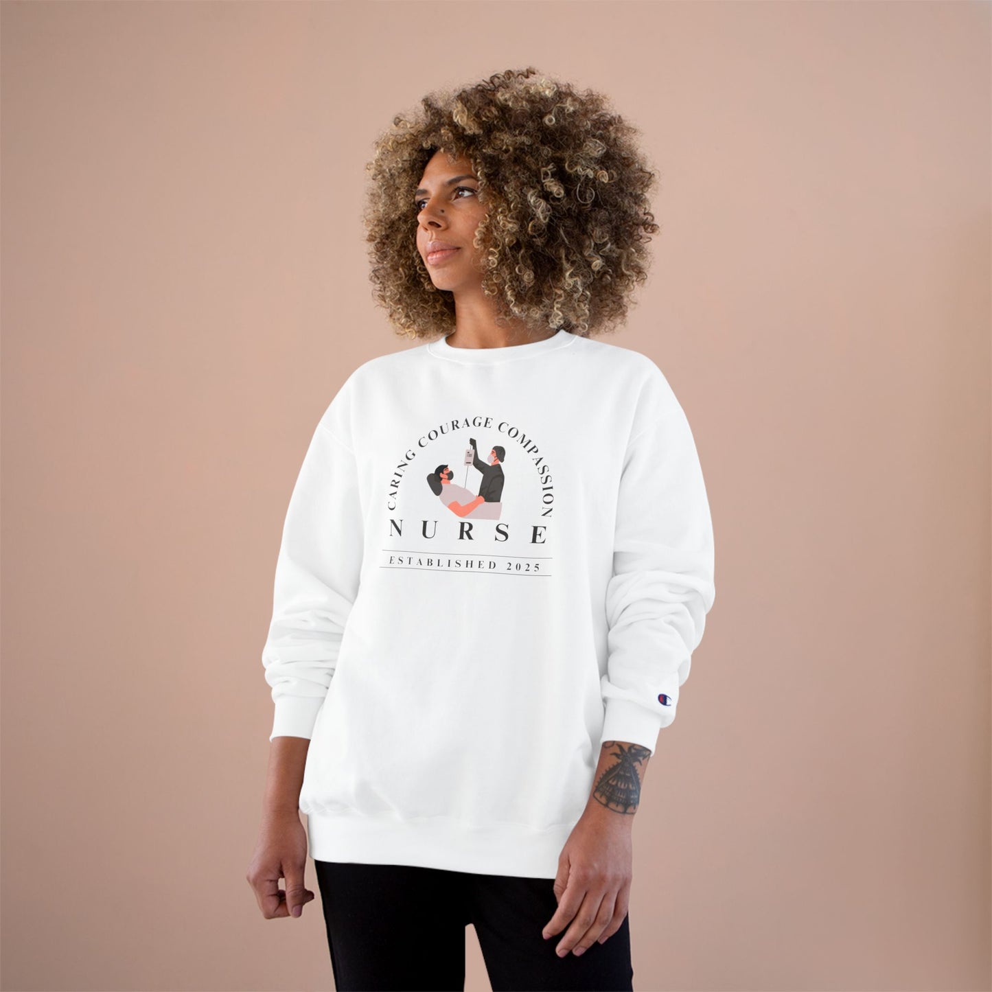 Nurse Class of 2025 Champion Sweatshirt - Graduation Gifts for Nursing Students