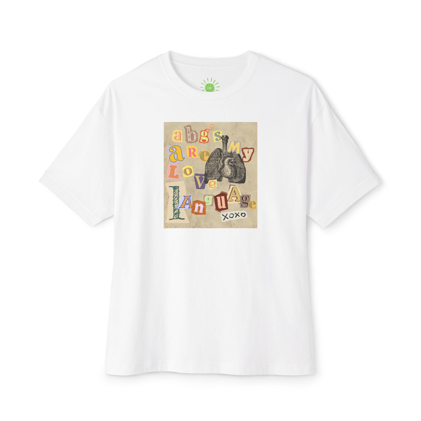 Oversized Boxy Tee 'ABGs are my Love Language' Design, Comfortable Casual Wear, Gift for Teachers, Mother's Day Tee, [...]