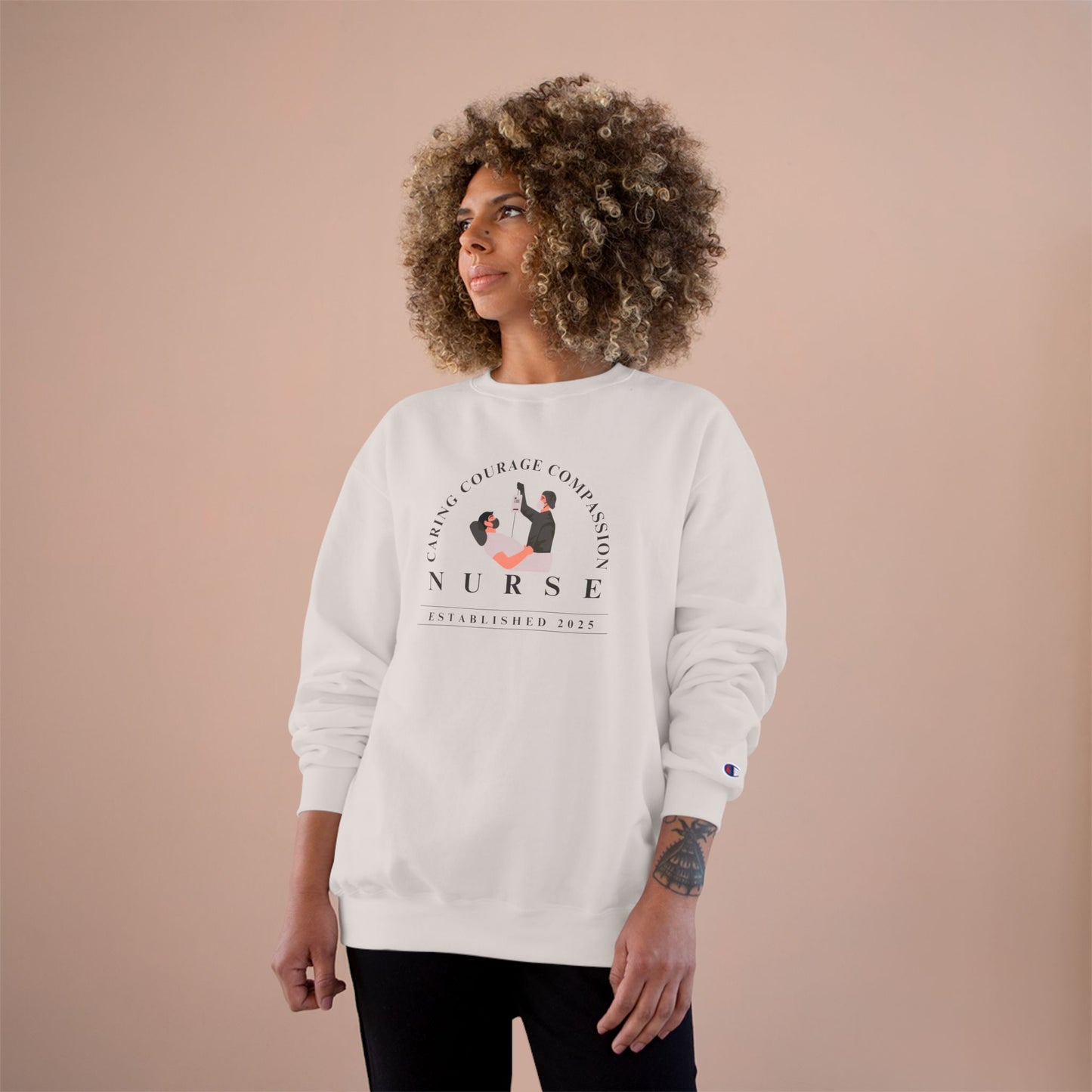 Nurse Class of 2025 Champion Sweatshirt - Graduation Gifts for Nursing Students